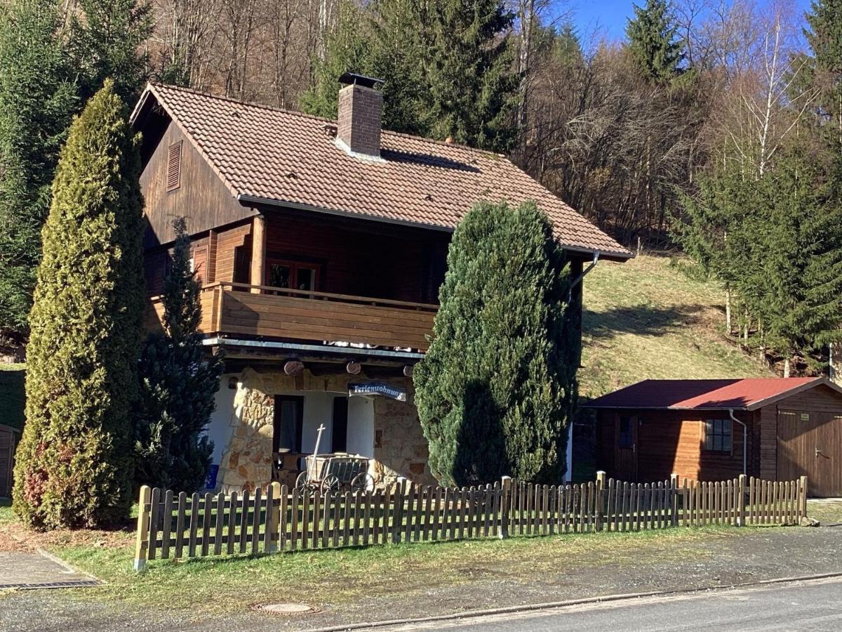 Detached Holiday Residence In The Wonderfully Beautiful Harz Kamschlacken Extérieur photo